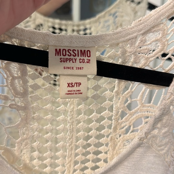Mossimo lace tank open back - Picture 2 of 3